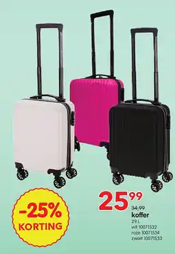 Yess koffer aanbieding