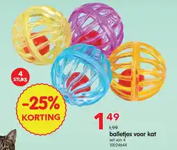 Yess balletjes voor kat aanbieding