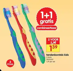 Yess tandenborstels kids aanbieding
