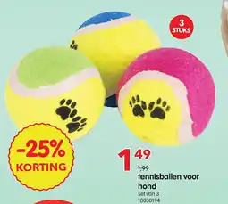 Yess tennisballen voor hond aanbieding