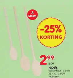 Yess lepels aanbieding