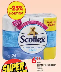 Yess scottex toiletpapier aanbieding