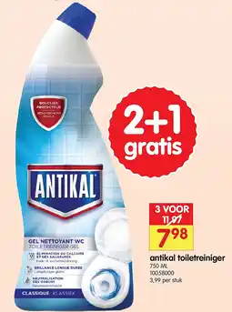 Yess antikal toiletreiniger aanbieding