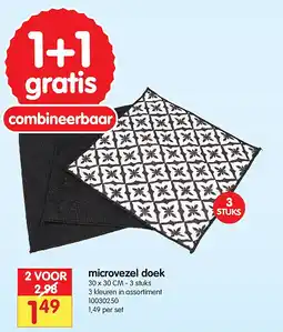 Yess microvezel doek aanbieding