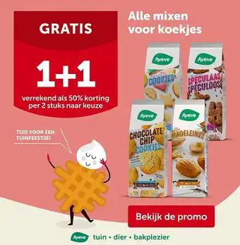 Alle mixen voor koekjes