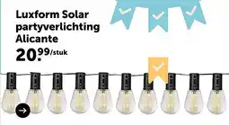AVEVE Luxform Solar partyverlichting Alicante aanbieding