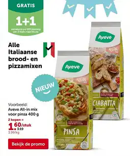 AVEVE Aveve All-in mix voor pinsa aanbieding