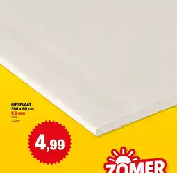 Hubo Gipsplaat aanbieding