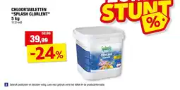 Hubo Chloortabletten splash clorlent aanbieding