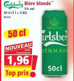 Norma Carlsberg Bière blonde aanbieding