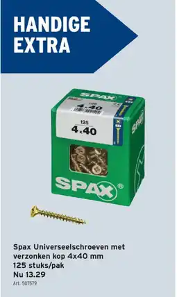 GAMMA Spax Universele schroeven aanbieding