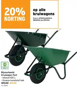GAMMA Kruiwagen Fort aanbieding