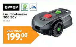 GAMMA Lux robotmaaier 300 20 V aanbieding
