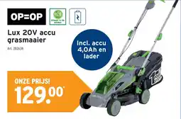 GAMMA Lux 20V accu grasmaaier aanbieding