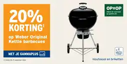 GAMMA Weber Original Kettle barbecues aanbieding