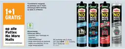 GAMMA Pattex No More Nails aanbieding
