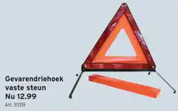 GAMMA Gevarendriehoek vaste steun aanbieding