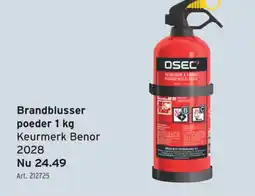 GAMMA Brandblusser poeder aanbieding