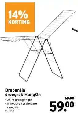 GAMMA Brabantia droogrek Hang on aanbieding