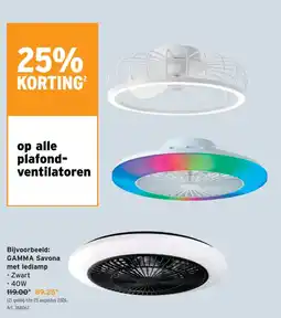 GAMMA GAMMA Savona met ledlamp aanbieding