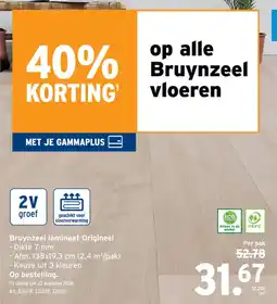 GAMMA Bruynzeel laminaat Origineel aanbieding