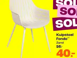 Kwantum Kuipstoel Fondo aanbieding