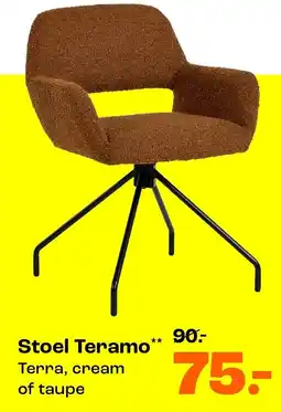 Kwantum Stoel Teramo aanbieding