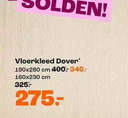 Kwantum Vloerkleed Dover aanbieding