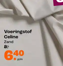 Kwantum Voeringstof Celine aanbieding