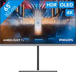 Coolblue Philips Ambilight 65 OLED959 4K (2024) aanbieding