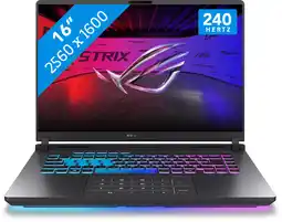 Coolblue ASUS ROG Strix 16 G615LP-S5270W AZERTY aanbieding