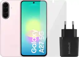 Coolblue Samsung Galaxy A27 128GB Roze 5G + Basis Accessoirepakket aanbieding