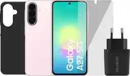 Coolblue Samsung Galaxy A27 128GB Roze 5G + Compleet Accessoirepakket aanbieding