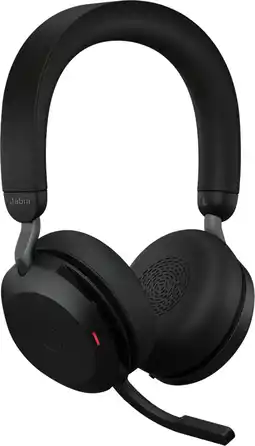 Coolblue Jabra Evolve2 75 USB A Draadloze Office Headset Zwart aanbieding