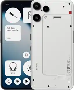 Coolblue Nothing Phone 3(a) Lite 128GB Wit 5G aanbieding