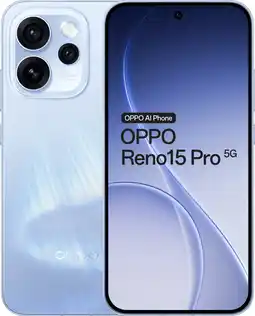 Coolblue OPPO Reno15 Pro 512GB Lichtblauw 5G aanbieding