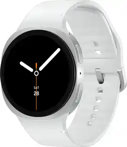 Coolblue Samsung Galaxy Watch 8 4G Zilver 44mm aanbieding