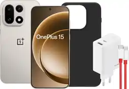 Coolblue OnePlus 15 512Go Beige 5G + Pack d'Accessoires de Base aanbieding