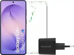 Coolblue Samsung Galaxy S26 Plus 256 Go Bleu Foncé 5G + Pack d'Accessoires de Base aanbieding