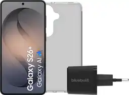 Coolblue Samsung Galaxy S26 Plus 256 Go Noir 5G + Pack d'Accessoires de Base aanbieding
