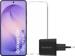 Coolblue Samsung Galaxy S26 Plus 512 Go Bleu Foncé 5G + Pack d'Accessoires de Base aanbieding
