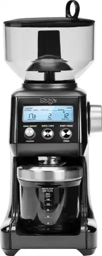 Coolblue Sage the Smart Grinder Pro Acier Inoxydable Noir aanbieding