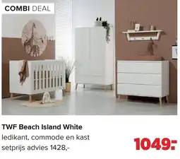Baby-Dump TWF Beach Island White aanbieding