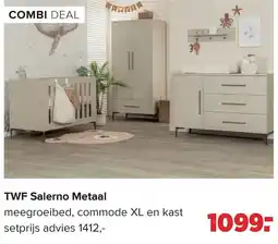 Baby-Dump TWF Salerno Metaal aanbieding