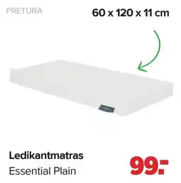 Baby-Dump Ledikantmatras aanbieding