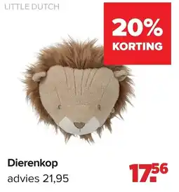 Baby-Dump Dierenkop aanbieding