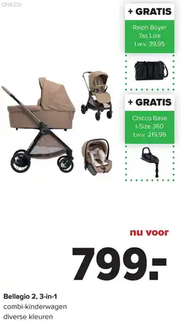 Baby-Dump Bellagio 2, 3-in-1 aanbieding