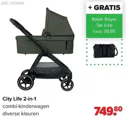 Baby-Dump City Life 2-in-1 aanbieding