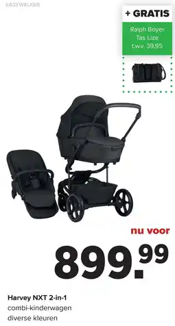 Baby-Dump Harvey NXT 2-in-1 aanbieding