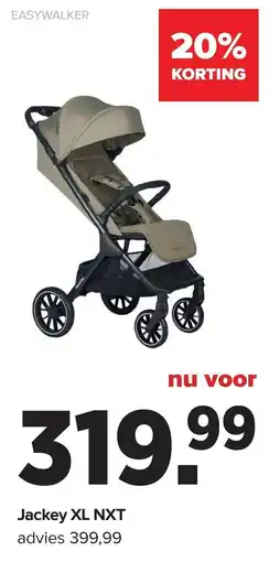 Baby-Dump Jackey XL NXT aanbieding